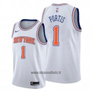 Maillot New York Knicks Bobby Portis No 1 Statement Blanc