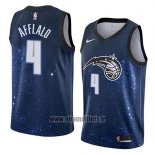 Maillot Orlando Magic Arron Afflalo No 4 Ville 2018 Bleu