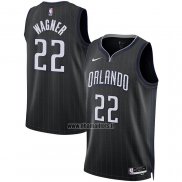 Maillot Orlando Magic Franz Wagner NO 22 Ville 2022-23 Noir