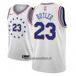 Maillot Philadelphia 76ers Jimmy Butler No 23 Earned 2018-19 Gris