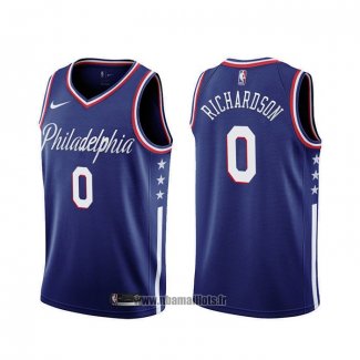 Maillot Philadelphia 76ers Josh Richardson NO 0 Ville 2019-20 Bleu