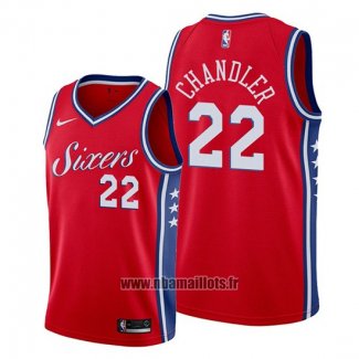 Maillot Philadelphia 76ers Wilson Chandler No 22 Statement Rouge