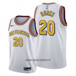 Maillot Phoenix Suns Alec Burks No 20 Classic 2019-20 Blanc