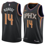 Maillot Phoenix Suns Greg Monroe No 14 Statement 2018 Noir