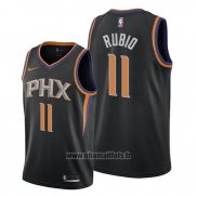 Maillot Phoenix Suns Ricky Rubio No 11 Statement Noir