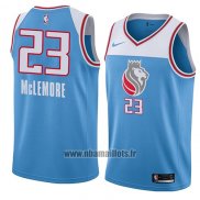Maillot Sacramento Kings Ben Mclemore No 23 Ville 2018 Bleu