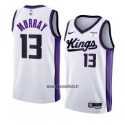 Maillot Sacramento Kings Keegan Murray NO 13 Association 2023-24 Blanc