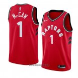 Maillot Tornto Raptors Patrick Mccaw No 1 Icon 2018 Rouge