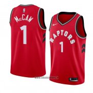Maillot Tornto Raptors Patrick Mccaw No 1 Icon 2018 Rouge