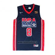 Maillot USA 1992 Scottie Pippen No 8 Noir