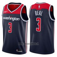 Maillot Washington Wizards Bradley Beal No 3 Statement 2017-18 Bleu