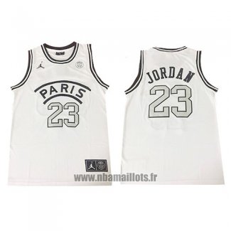 Maillot AJ x PSG Jordan Blanc