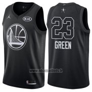 Maillot All Star 2018 Golden State Warriors Draymond Green No 23 Noir