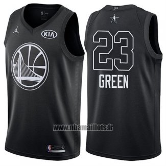 Maillot All Star 2018 Golden State Warriors Draymond Green No 23 Noir