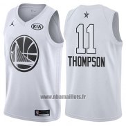 Maillot All Star 2018 Golden State Warriors Klay Thompson No 11 Blanc