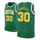 Maillot Boston Celtics Guerschon Yabusele No 30 Earned 2018-19 Vert