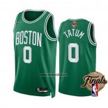 Maillot Boston Celtics Jayson Tatum NO 0 Icon 2022 NBA Finals Vert