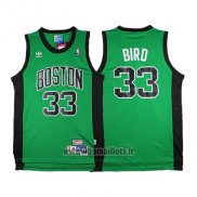 Maillot Boston Celtics Larry Bird No 33 Retro Vert3