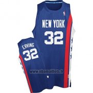 Maillot Brooklyn Nets Julius Erving No 32 Retro Bleu