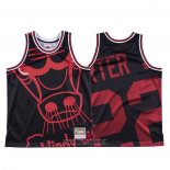 Maillot Chicago Bulls Otto Porter Jr. NO 22 Mitchell & Ness Big Face Noir