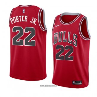 Maillot Chicago Bulls Otto Porter Jr. No 22 Icon 2018 Rouge