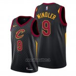 Maillot Cleveland Cavaliers Dylan Windler No 9 Statement 2019-20 Noir