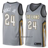 Maillot Cleveland Cavaliers Larry Nance Jr. No 22 Ville Edition Bleu