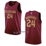 Maillot Cleveland Cavaliers Lauri Markkanen NO 24 Icon 2022-23 Rouge