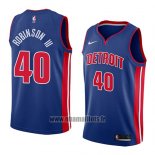 Maillot Detroit Pistons Glenn Robinson Iii No 40 Icon 2018 Bleu