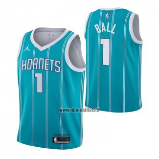 Maillot Enfant Charlotte Hornets Lamelo Ball NO 1 Icon 2022-23 Vert