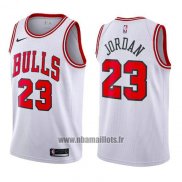 Maillot Enfant Chicago Bulls Michael Jordan No 23 2017-18 Blanc