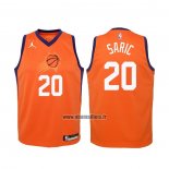 Maillot Enfant Phoenix Suns Dario Saric No 20 Statement 2020-21 Orange