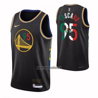 Maillot Golden State Warriors Juan Toscano-Anderson NO 95 2022 Slam Dunk Special Mexique Edition Noir