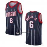 Maillot Houston Rockets Kenyon Martin JR. NO 6 Ville 2022-23 Noir