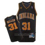 Maillot Indiana Pacers Reggie Miller No 31 Retro Noir