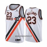 Maillot Los Angeles Clippers Lou Williams No 23 Classic 2019-20 Blanc