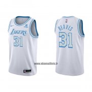 Maillot Los Angeles Lakers Austin Reaves NO 31 Ville 2021-22 Blanc