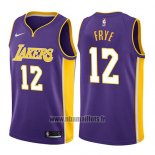 Maillot Los Angeles Lakers Channing Frye No 12 Statement 2017-18 Volet