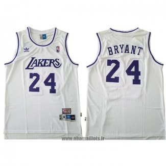 Maillot Los Angeles Lakers Kobe Bryant No 24 Blanc