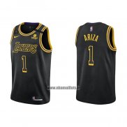 Maillot Los Angeles Lakers Trevor Ariza NO 1 Mamba 2021-22 Noir