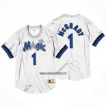 Maillot Manche Courte Orlando Magic Tracy McGrady NO 1 Blanc