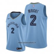 Maillot Memphis Grizzlies Delon Wright No 2 Statement Bleu