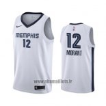 Maillot Memphis Grizzlies Ja Morant No 12 Association 2019-20 Blanc