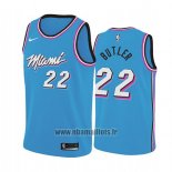 Maillot Miami Heat Jimmy Butler No 22 Earned 2019 Bleu