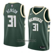 Maillot Milwaukee Bucks John Henson No 31 Icon 2018 Vert