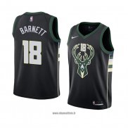 Maillot Milwaukee Bucks Jordan Barnett No 18 Statement 2018 Noir