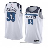 Maillot Minnesota Timberwolves Robert Covington No 33 Association 2018 Blanc