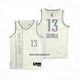 Maillot Oklahoma City Thunder Paul George NO 13 Ville 2021-22 Blanc