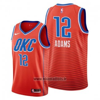 Maillot Oklahoma City Thunder Steven Adams No 12 Statement Orange