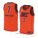 Maillot Oklahoma City Thunder Timothe Luwawu-cabarrot No 7 Earned 2018-19 Orange